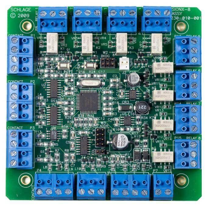 Vanderbilt VIONX-8 ieejas / izejas plāksne