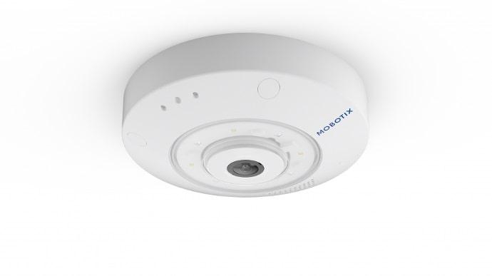 Discreet 360° all-round view (fisheye)