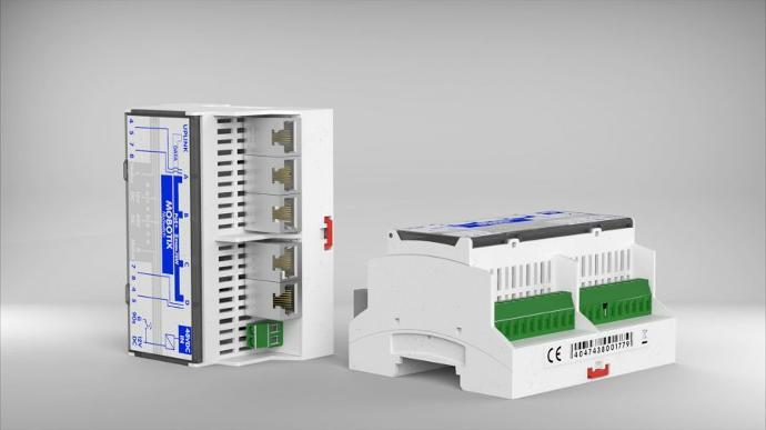 Two Door Stations, One M16, One MxDisplay+