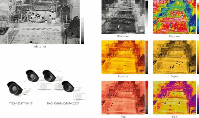 Multiple colour palettes
