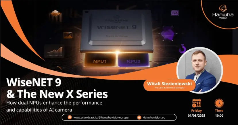 ALTAS IT, Hanwha Vision webinar, Wisenet 9
