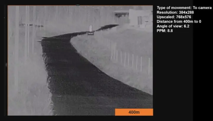 Hanwha Vision Thermal solutions 400 m